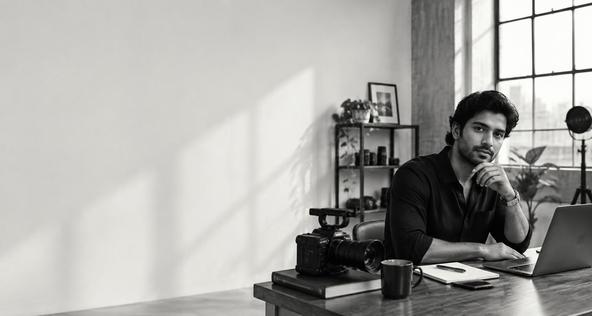 Creative professional workspace